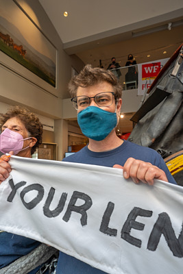 Climate Activists Occupy Wells Fargo Global Headquarters:April 25, 2022